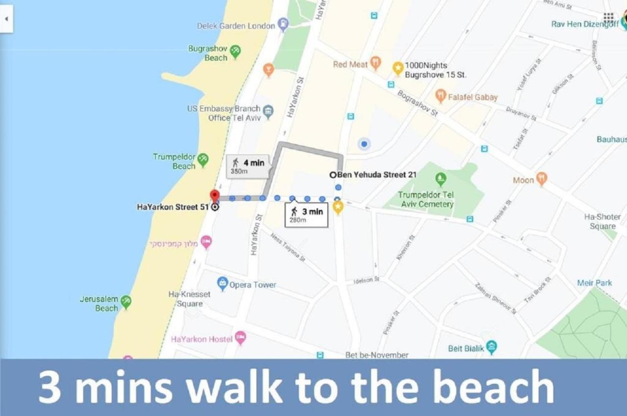 Beta Studios Aparthotel Tel Aviv Bagian luar foto